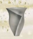 画像2: アルミ合金花器　友 銀梨色 (2)