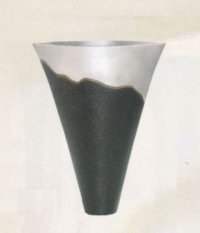 アルミ合金花器　岬 ブラック色分け