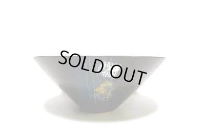 画像2: ダークグレー９.５号丸広口鉢　T-０６-７８