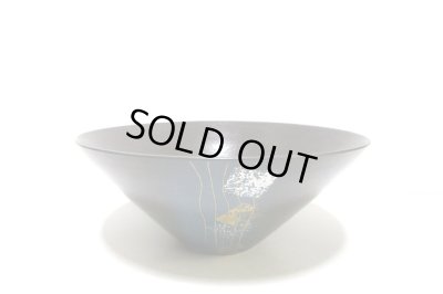 画像3: ダークグレー９.５号丸広口鉢　T-０６-７８