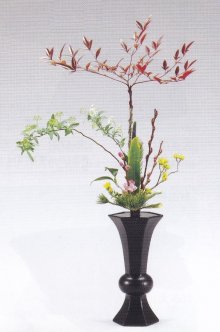他の写真1: 六角たてはな花器　開-２０９・２１０