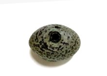他の写真2: 特-７６９　手造り緑灰釉流し５.５号丸型細口花器