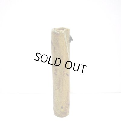 画像6: 特-７６８　手造り唐津風８.５号丸長掛花入