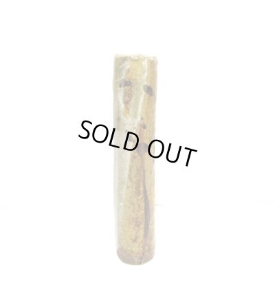 画像9: 特-７６８　手造り唐津風８.５号丸長掛花入