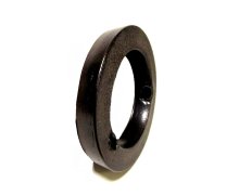 他の写真1: 特-７６５　作家物手造り６号黒丸リング掛花入