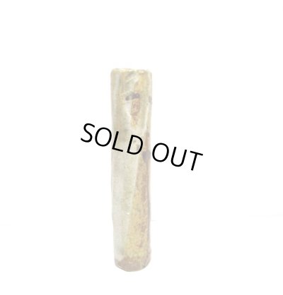 画像8: 特-７６８　手造り唐津風８.５号丸長掛花入