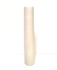 画像3: 特-７７０　手作り白釉１２号丸筒型花器