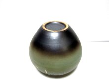 他の写真3: 特-７７３　モスグリーン７.５号丸彫入花瓶