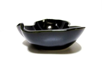 画像9: 特-７７２　黒ツヤ１２号変型水盤