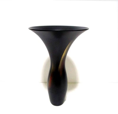 画像1: 特-７７８　銅器　福水 マットブラック（一点限り）