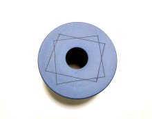 他の写真2: 手造り ライトブルー８.５号丸上円付花器　T-０７－０２