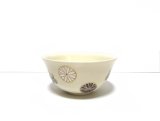 手造　絵付６号丸盌型花器兼菓子器　T-０７－０３