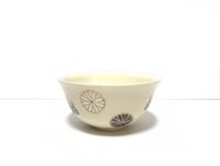 手造　絵付６号丸盌型花器兼菓子器　T-０７－０３