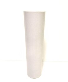 他の写真1: 手作り 白釉１１号細寸胴 茶線彫　T-０７－１１