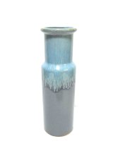 カラー花瓶１０号砧型 緑青色　T-０７－０８