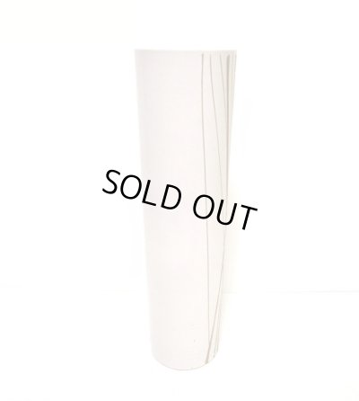 画像7: 手作り 白釉１１号細寸胴 茶線彫　T-０７－１１