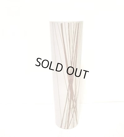 画像9: 手作り 白釉１１号細寸胴 茶線彫　T-０７－１１