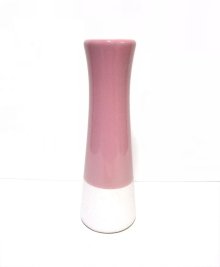 他の写真1: カラー花瓶１０号竪杵型 ピンク　T-０７－０６