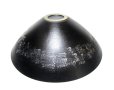 画像12: 作家物 手造り 黒１４.５号丸大鉢 金銀散らし　T-０７－２７
