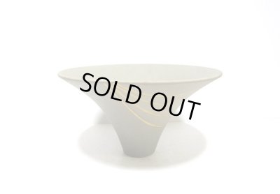 画像1: 鶯色８号丸朝顔形 金線入　T-０７-２４