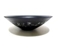 画像7: 作家物 手造り 黒１４.５号丸大鉢 金銀散らし　T-０７－２７