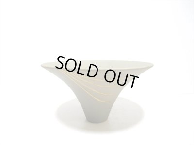 画像7: 鶯色８号丸朝顔形 金線入　T-０７-２４