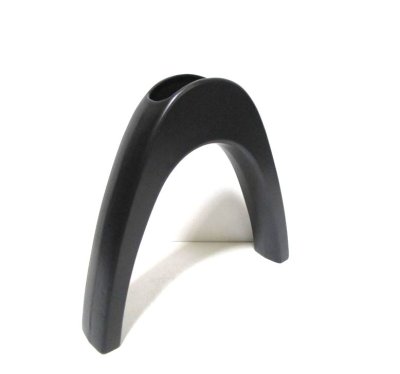 画像5: 黒逆U字ブリッジ型花器　T-０７-３２