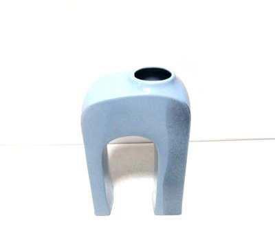 画像11: ライトブルー逆U字ブリッジ型花器　T-０７-２９