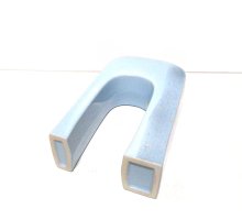 他の写真3: ライトブルー逆U字ブリッジ型花器　T-０７-２９