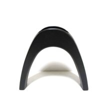 他の写真1: 黒逆U字ブリッジ型花器　T-０７-３２