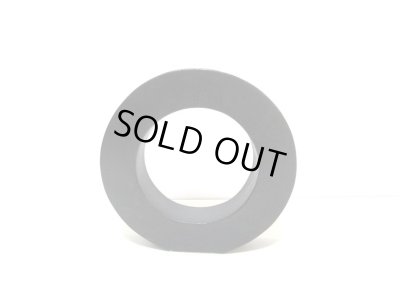 画像7: 手造り黒８号丸リング型花器 T-０７-３７