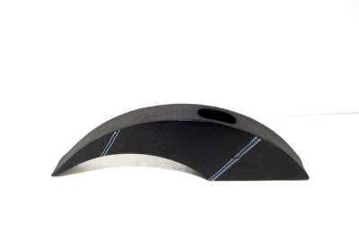 画像3: 一品作　黒巾広ブリッジ型花器 T-０７-３８