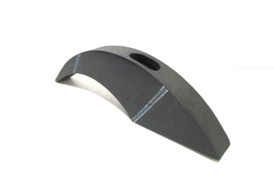 画像4: 一品作　黒巾広ブリッジ型花器 T-０７-３８