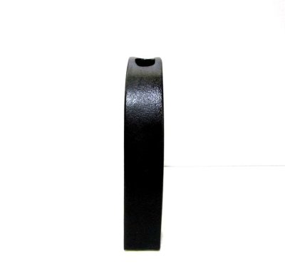 画像5: 手造り黒変型ブリッジ型花器 T-０７-３６