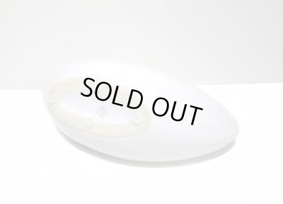 画像11: 白ツヤ１０号舟型１０口花器　T-０７-３９