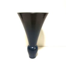 他の写真1: 黒/藍色６号丸長カブラ型銀帯入　T-０７－４６