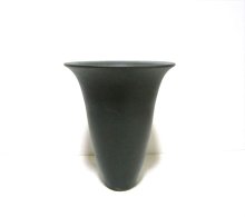 他の写真1: 手造り モスグレー６号丸生花・立花花器　T-０７－４５