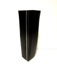 画像8: 手造り 艶消し黒４号角型長立華瓶　T-０7－４９　