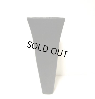 画像7: 手造り 艶消し黒４.５号正角長立華瓶　T-０7－５０　