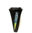 画像11: 手造り 艶消し黒４.５号正角長立華瓶　T-０7－５０　