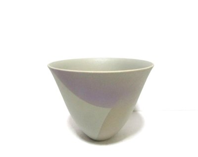 画像5: 鶯色８号丸広口生花花器 　T-０７－４４