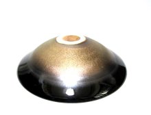 他の写真3: 黒／金彩　１２号丸皿鉢  K-３７