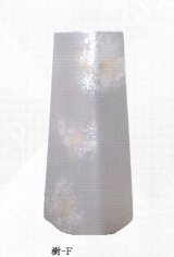 FRP花器　錫型シルバー　樹-F