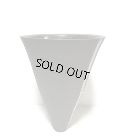 画像12: 一品作　グレイ８.５号丸大型生花・立華長鉢　T-０７－５３