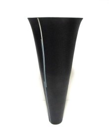 他の写真1: 一品作　新立花 黒 縦帯柄　T-０７－５２