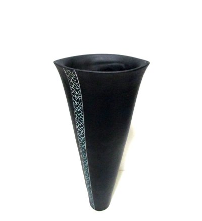 画像5: 一品作　新立花 黒 縦帯柄　T-０７－５２