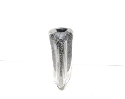 画像6: ガラス花器　涼７-１４　透明／黒変型長角型花器（小）