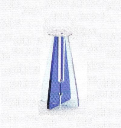 画像2: アクリル花器　涼７-２０　組立式一輪挿し４色