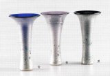 ガラス花器　涼７-１　立て花 ひかり 銀結晶