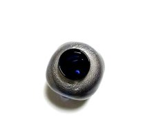 他の写真2: ガラス花器　一品作 作家物 銀結晶５号自由花用角花瓶　G-１３２